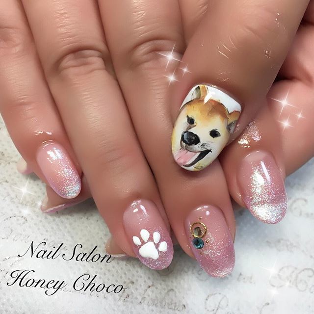 わんこ好きにはたまらない 犬ネイル でいつでも愛犬と一緒 Reprofile リプロフィール